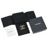 Used Chanel/CHANEL Coco Mark Brooch B22S Metal/Leather Gold/Black [Used]