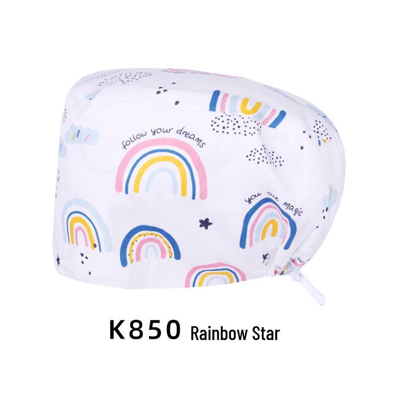 Oddychający Czysta Bawełna Czepek Chirurgiczny dla Lekarzy i Pielęgniarek