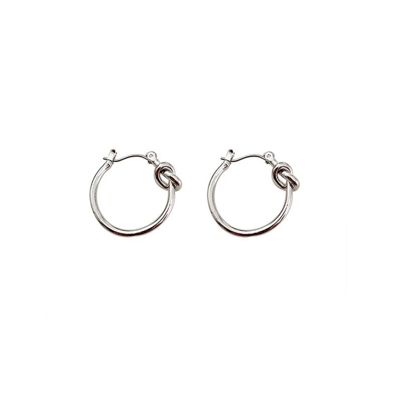 2023 Trendy Women's Knotted Hoop Earrings - Versatile Ear Cuffs & Hoops