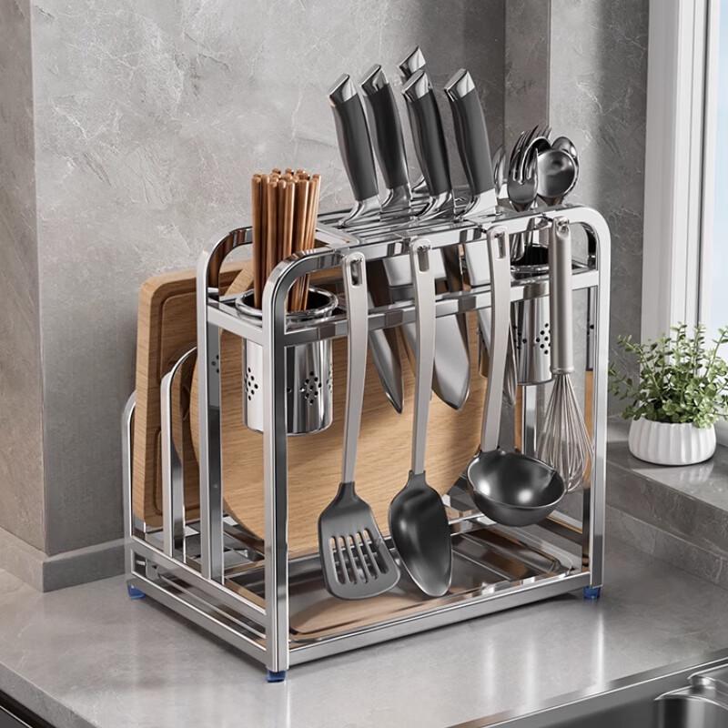 Multi-functional Kitchen Knife & Chopping Board Organizer