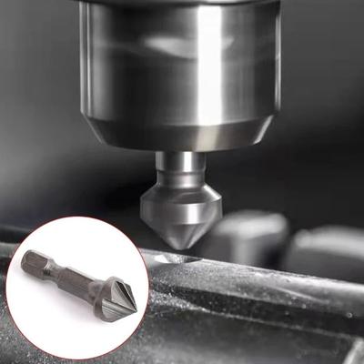 3 Pcs Wear Resistant Countersink Bit Rustproof Sturdy Screws Extractor Hexagonal Shank Hole Opener Drill Bit Essential Gadgets