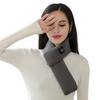 Winter Heating Scarf USB Rechargeable Safe Thicken Heat Retention Three Gear Adjustment Intelligent Wireless Cordless Heating Neck Wrap Unisex