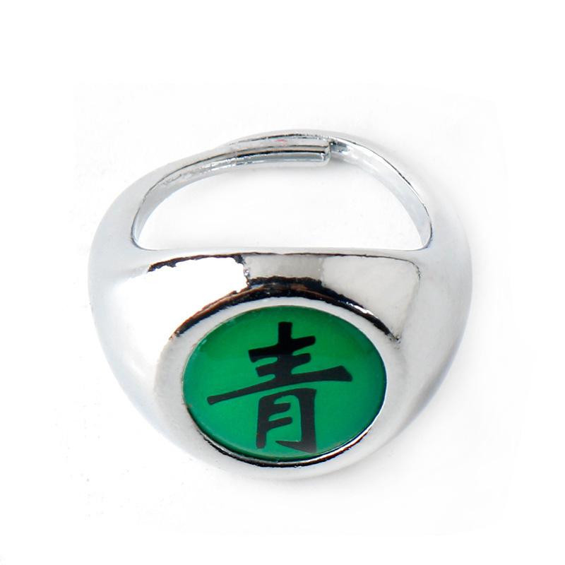 Anime Akatsuki Rings Uchiha Itachi Pain Nagato Deidara Konan Hidan Uchiha Obito Metal Necklaces Pendants Accessories Figure Gift