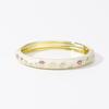 Enamel Vintage Cloisonne Bangle Traditional Chinese Chinese Flower Bangle Ethnic Classic Women's Hand Bracelet Jewelry Gifts