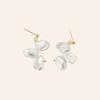 Freshwater Pearl Clover Earrings