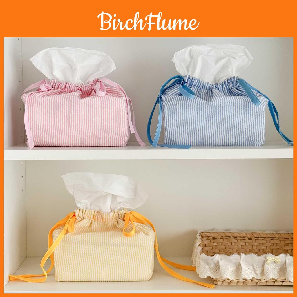 Modern Minimalist Nonwoven Fabric Tissue Box Cover For Kitchen And Dining Decor
