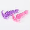 Soft Silicone Anal Plugs Beads Dildo Butt Prostate Massage Unisex Sexy Stopper Adult Sex Toy for Men Women Adult Games