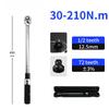 1/2" 3/8" 1/4" 72 ±3% High Precision Professional Bicycle Car Repair Tools Portable Torque Wrench Teeth Ratchet