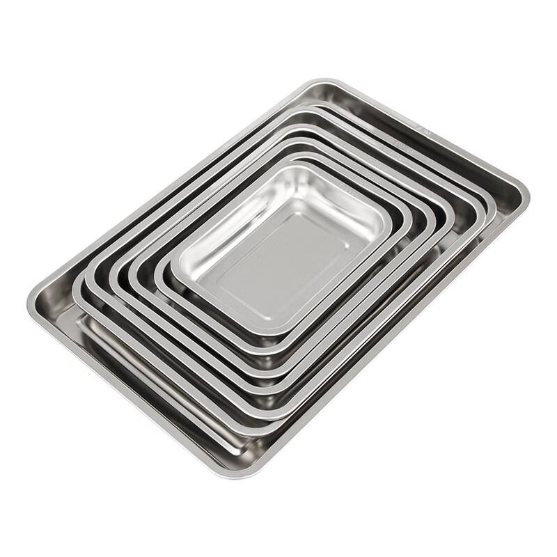 Yingbang 304 Stainless Steel Rectangular Steaming Trays