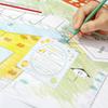 Multifunctional Geometric Drawing Ruler Precise Plastic Measuring Tool Ideal for Students Teachers Office School Drawing