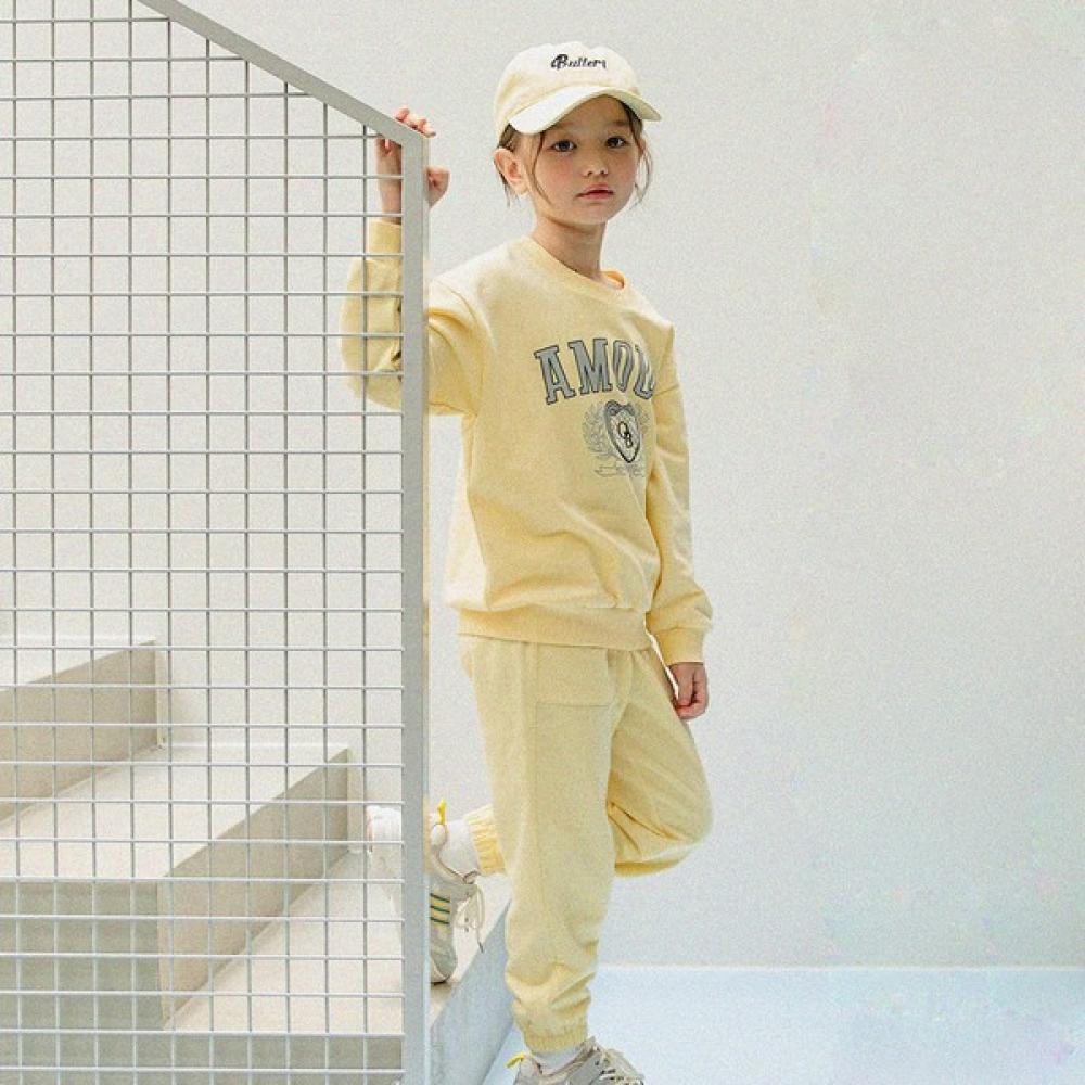 

Оливан Простой Графический Свитшот Верх и Низ Желтый yellow/160