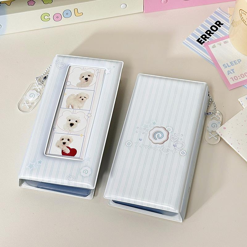 36 Pockets Photocard Binder Photo Album Colorful Four-Grid Photo Storage Book Star Photo Booth Frames Kpop Card Collection Book