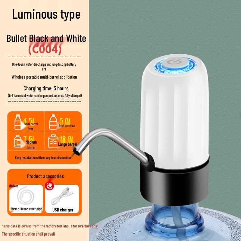 Electric Household Bottled Water Dispenser Pump: Fully Automatic Mineral Water Dispenser