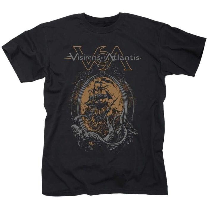 VISIONS OF ATLANTIS - Pirates Of Wacken T-Shirt Black S-5XL CS004 Unisex T-Shirt S
