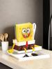 Kitchen Essentials Recommendation: Magical Cute SpongeBob Drying Rack, Dishwashing Sponge, Scrub Brush, Pot Holder, and Sink Storage Rack
