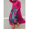 Women's Polo Collar Long Sleeve Single Breasted Solid Loose Maxi Shirt Dress Casual Vacation Cover Up