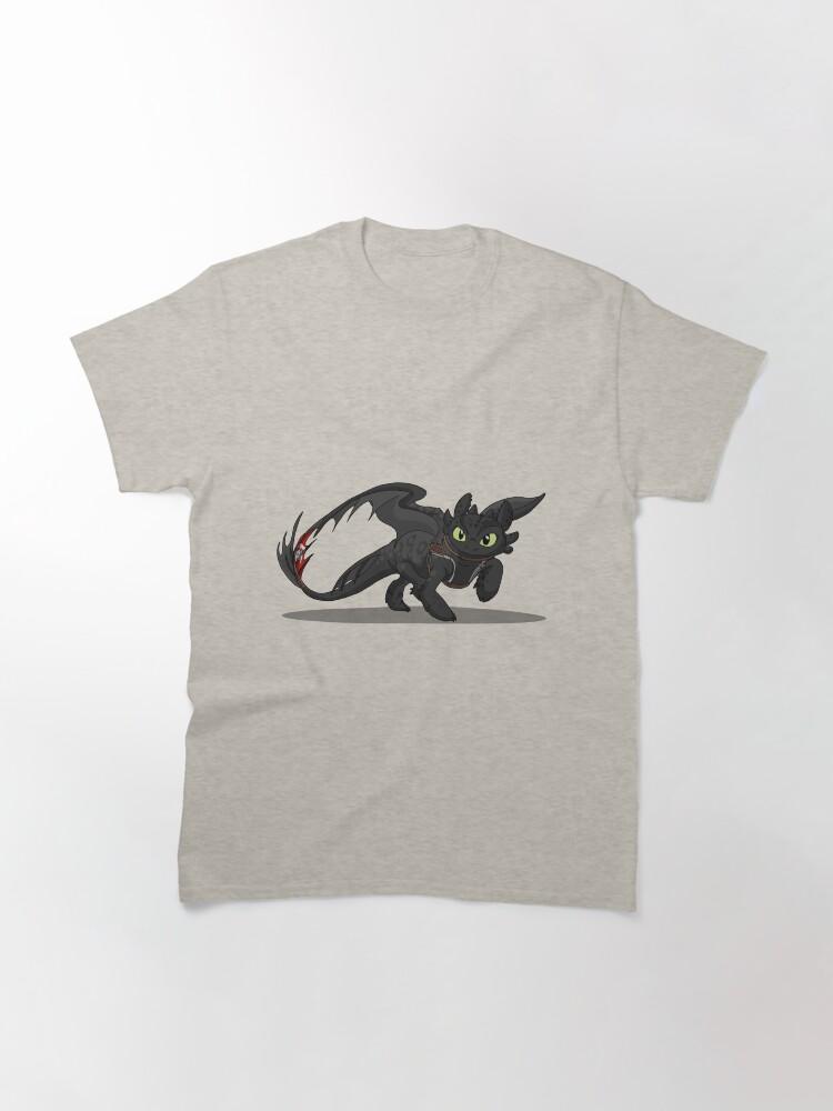 Comment dresser son dragon Krokmou (transparent) T-shirt Classique