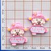 9PCS Magnetic Refrigerator Stickers New Year God of Fortune God of Fortune Cartoon Cute Cartoon Diy Resin God of Fortune Word