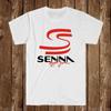 Herren- und Damen-T-Shirts Ayrton Senna Rennlegende