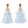 Mattel Disney Princess Cinderella Deluxe Princess Ages JMP62 Doll, Doll, Dress-Up Doll, 4+, Blue,
