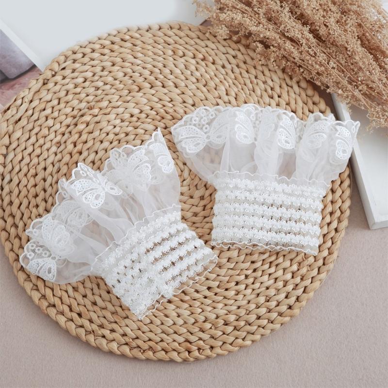 Detachable Fashionable Arm Cuffs Comfortable Stretch Fabric Perfect For Office Casual Outfits And Daily Use