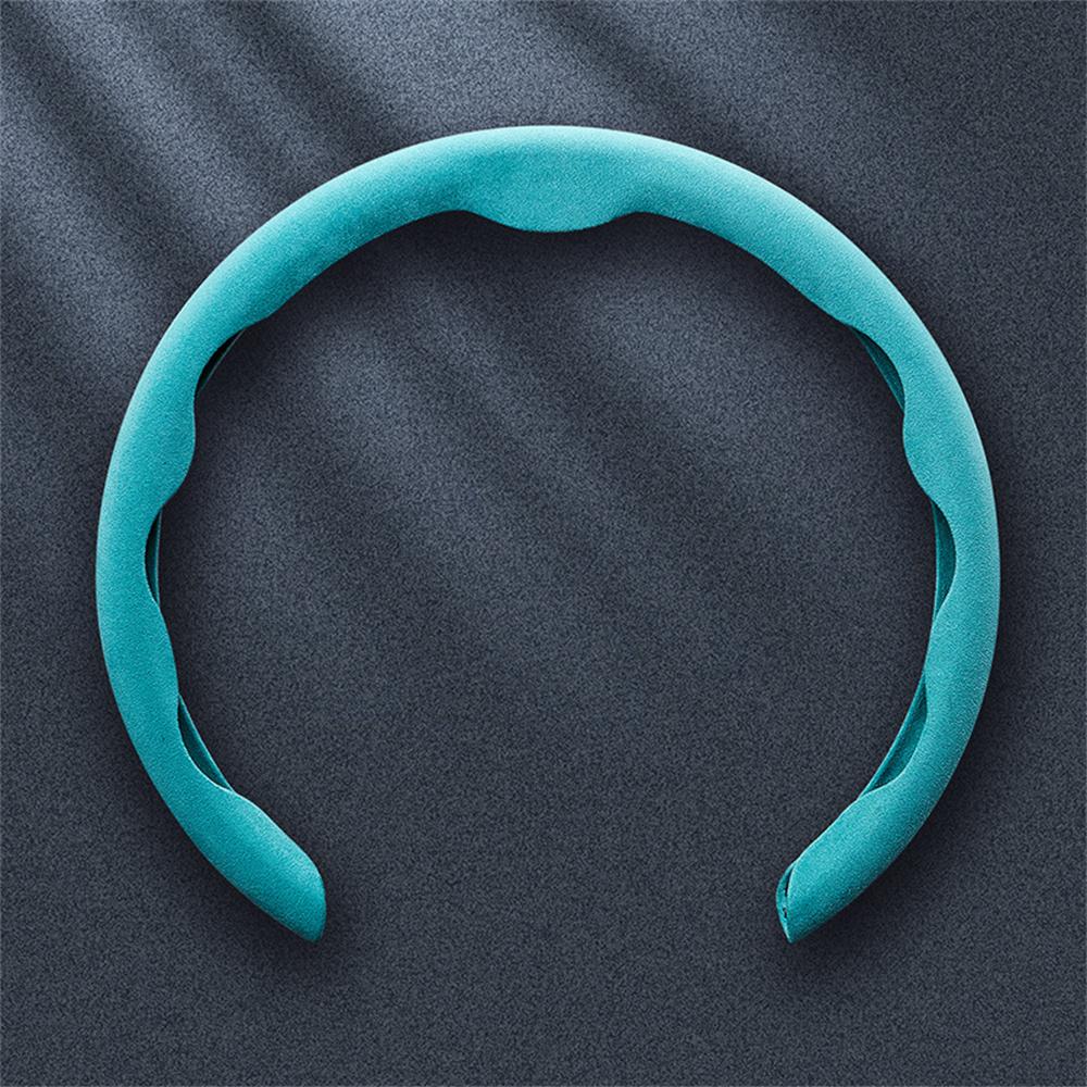 

Isfriday замшевый чехол на руль новый 5D ультратонкий Four Seasons General Car Accessories интерьер полный комплект автомобильной ручки небесно-голубой