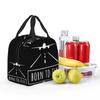 Born To Fly Captain Stripes Flight Pilot Insulated Lunch Bag Office Cooler Thermal Food Box Tote Leakproof Lunch Boxes Container