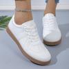 Fashion 2025 High Quality Shoes for Women Lace Up Women's Vulcanize Shoes Outdoor Women Sneakers Flat with Ladies Casual Shoes Zapatos