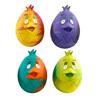 Pet Toy Built-in Airbag Sound Effect Chewing Toy with Bird Design Elastic Rubber Interactive Toy for Dogs