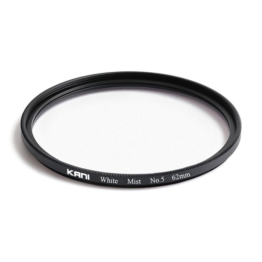 KANI 62mm Soft Filter White Premium Mist Soft Effect Contrast Adjustment Soft Expression Water Repellent Oil Repellent Stain Resistant Nano Coating