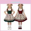 Bayerisches Oktoberfest Mädchen Dirndl Kleid Mit Blumenmuster Für Feiern