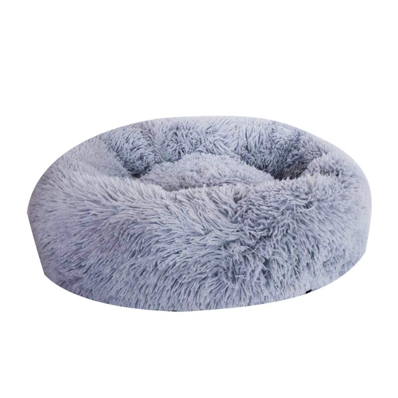 Cat Bed for Indoor Cat Winter Soft Round Sofa Bed Handmade for Small Kitten