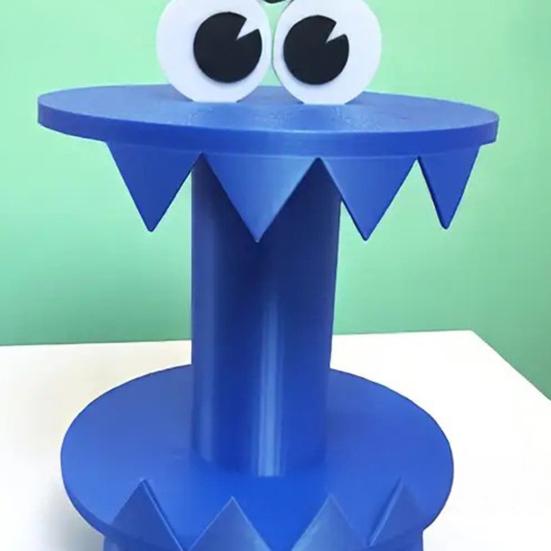 Toilet Roll Holder Paper Rack Cartoon Shape Universal Easy to Install Bathroom Free Standing Countertop Tissue Holder
