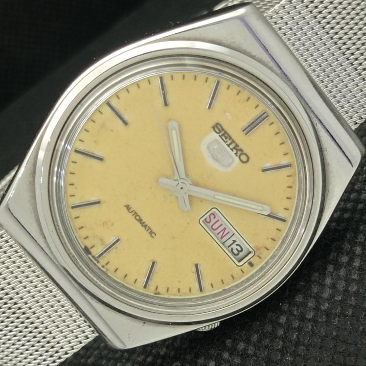 

Б/У винтажные мужские часы SEIKO 5 AUTO 6309A из Японии с D/D радиевым циферблатом 608i-a316914-9 SKU608i-a316914