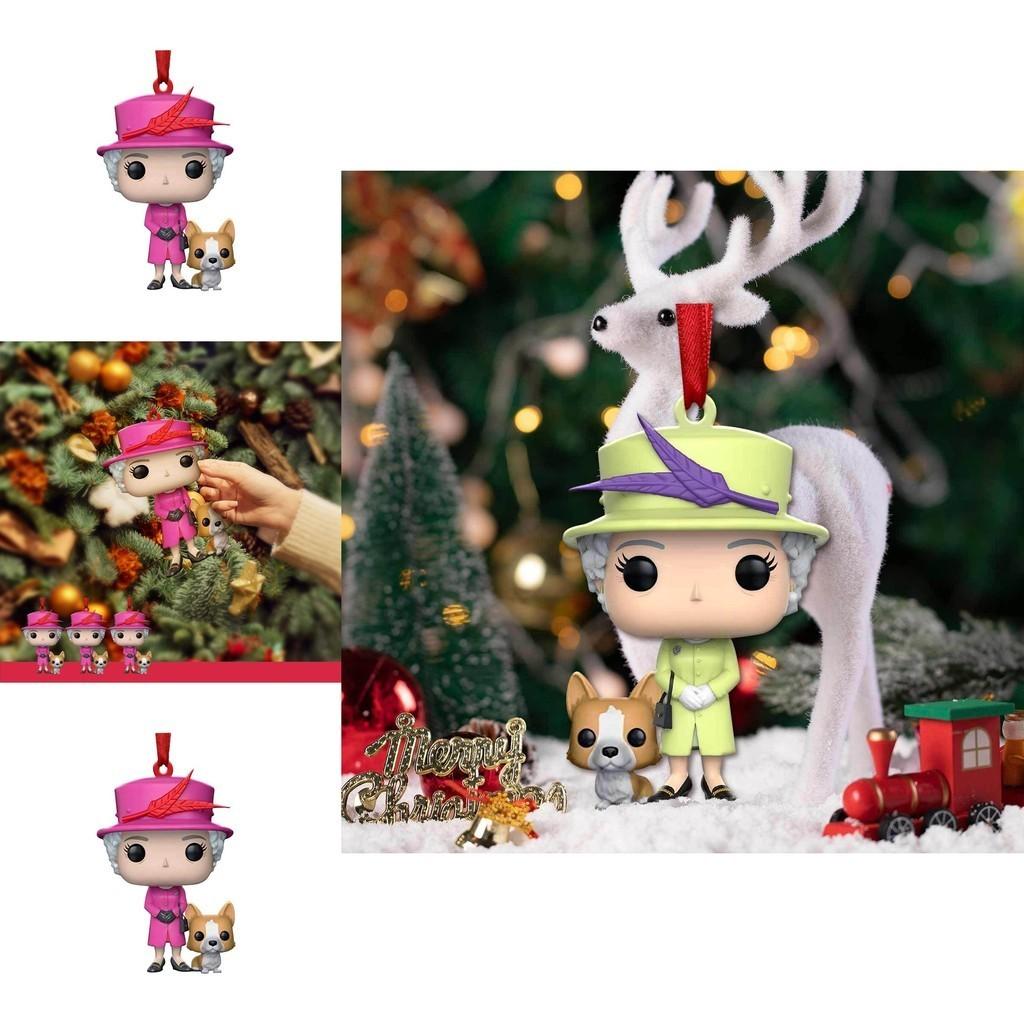 Exquisite Her Majesty Queen Elizabeth Ii Hanging Ornament For Christmas Tree
