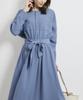 ROPE PICNIC Tuck Metal Point Blue Size 38 Web-exclusive Dress, (45),