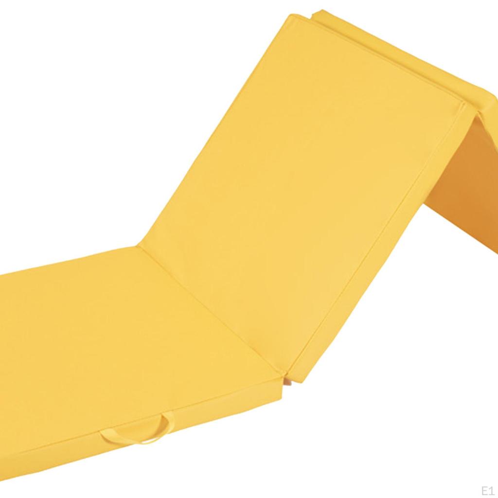Collapsible Exercise Mat Foldable Yoga Pad for Gymnastics Balance
