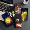 Tennis Ball Fan Silicone Cover for Samsung Galaxy S10 Lite S8 S9 Plus A33 A34 A31 70 A71 A72 Note 20 9 8 Coque Phone Case
