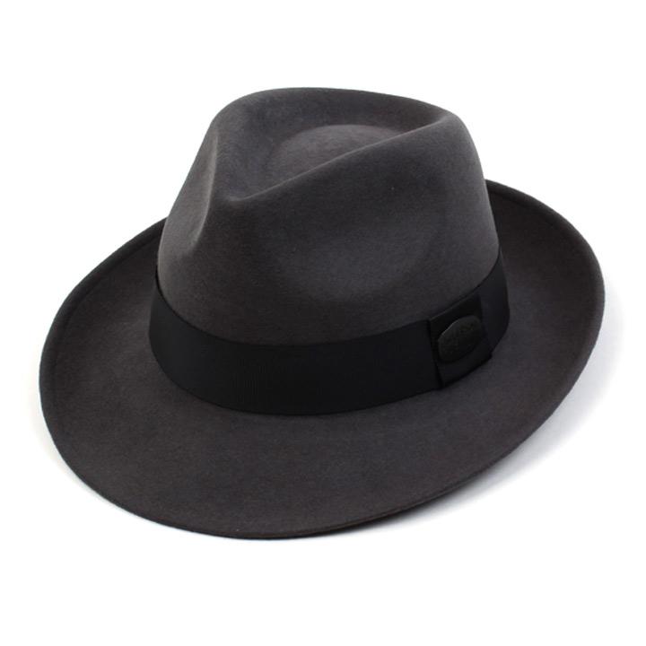 Yunibeosyeolkemiseuteuli Bu Gray Long Wool Fedora