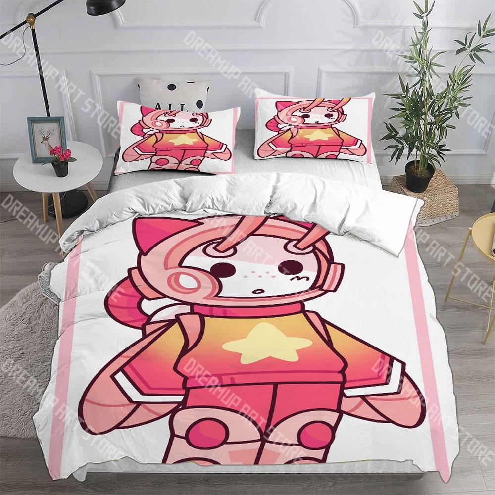 Fashion P-Phighting Game Bedding Set Single Twin Full Queen King Size Bed Set Kids Bedroom Duvetcover Sets Bed Sheet Set