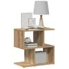 Nightstands (2 Pcs) Artisan Oak 50 X 30 X 51.5 Cm Engineered Wood