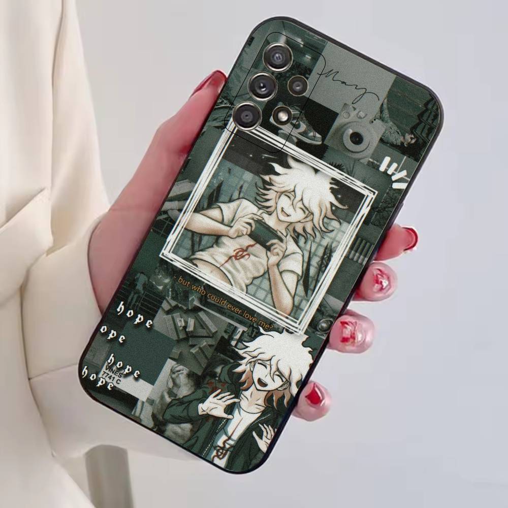 Danganronpa Game N-Nagito Komaeda Phone Case For Samsung S25,S24,S21,S22,S23,S30,Ultra,S20,Plus,Fe,Lite,Note,10,Black Cover