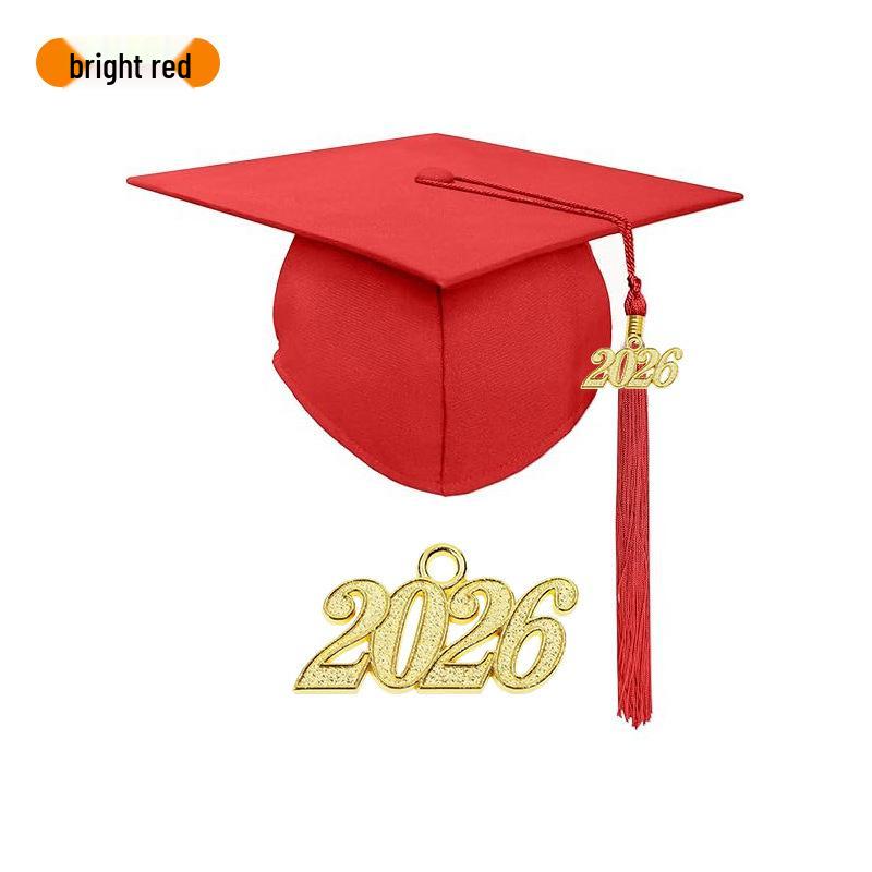 2025 Yıl Etiketli Amerikan Lisans Mezuniyet Şapkası