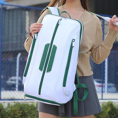 Pickleball Backpack Bag Cestovní pouzdro Organizér Tote s rukojetí tenisová bota