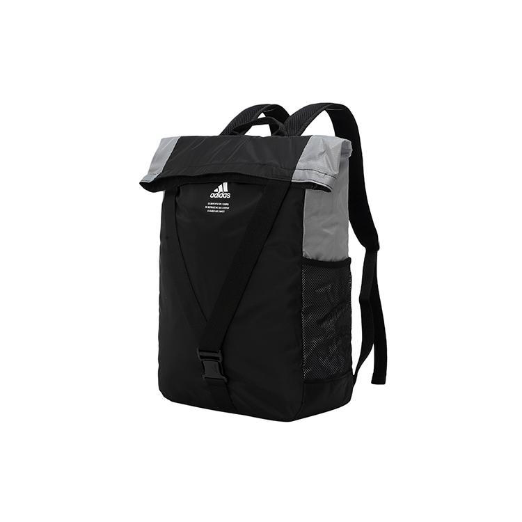 New Adidas Polyester Handbag, Laptop Bag, Backpack Regular Unisex Black Gray Patchwork GL0894
