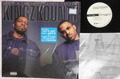 LP Record JAZO  THE IMMOBILARIE  Kingz Kounty 6412331 RANCORE RECORDS 2002 US Rap  HipHopRB Used