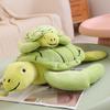Cute Green Turtle Plush Toy Soft Stuffed Sea Turtle Pillow Plushies Doll Cartoon Turtle Doll For Kids Gift Home Decoration
