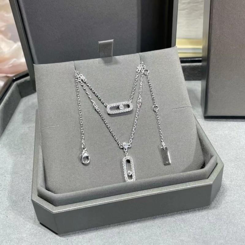 

Ковзна підвіска-намисто для жінок, регульований ланцюжок на подвійній доріжці, мінімалістичне ніжне намисто, подарунок