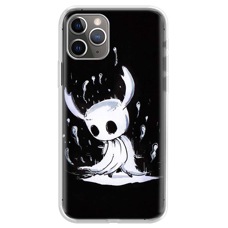 Hollow Knight Black Phone Case For iPhone 17 Air 11 13 Mini 14 15 Plus 16 12 Pro Max 16E SE 7 8 Pattern Soft TPU Back Cover  17