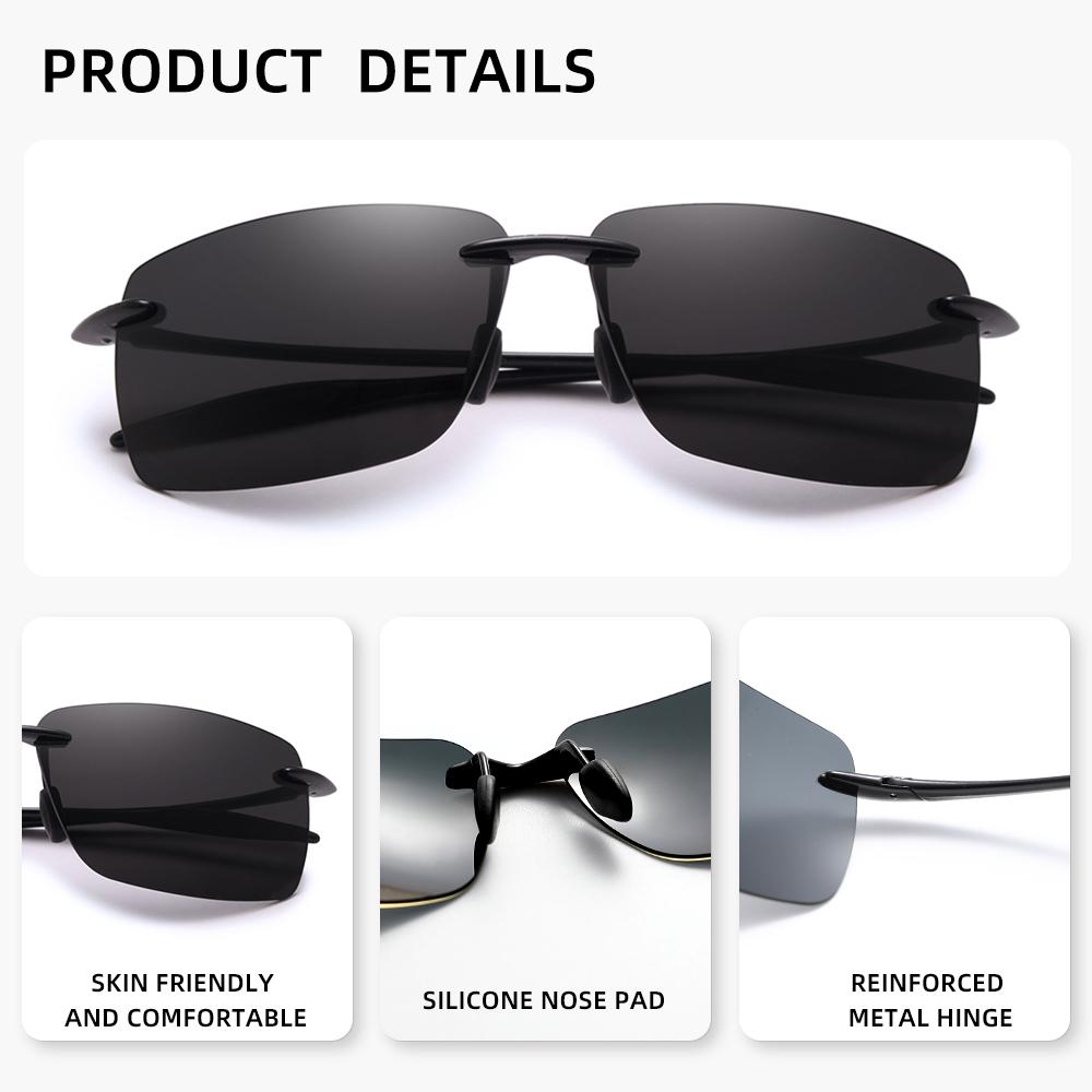 WIMN Řidičské sluneční brýle Polarizované Antireflexní Lehké